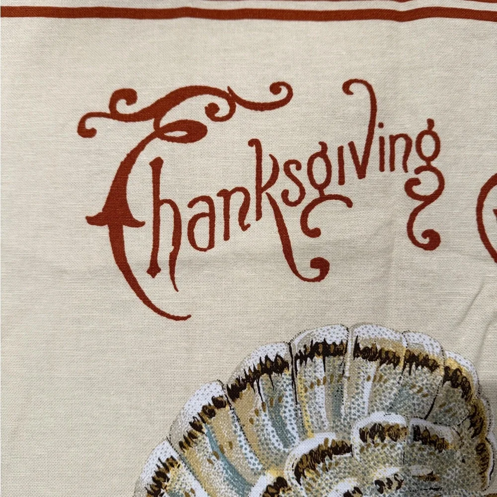 Williams Sonoma Thanksgiving Tea Towel
